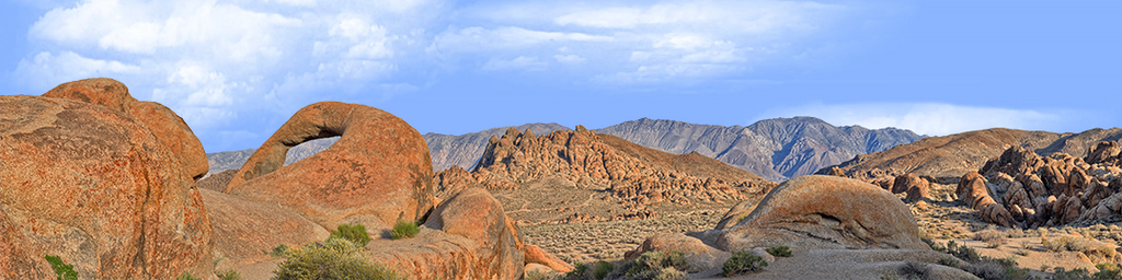 Alabama Hills Desert Inyo County California left
