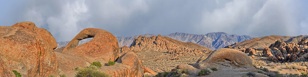 Alabama Hills Desert Inyo County California left