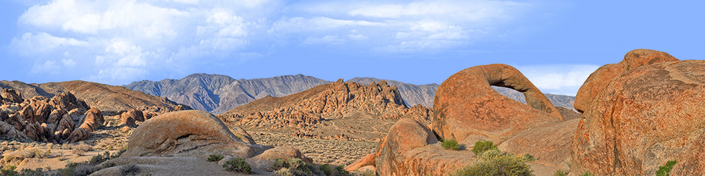 Alabama Hills Desert Inyo County California right