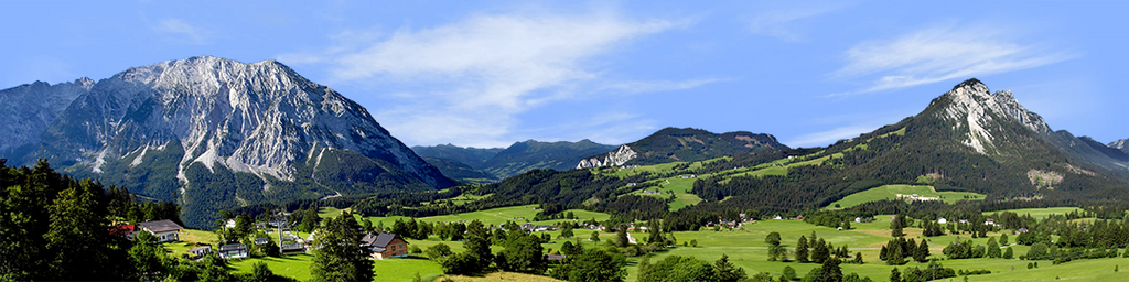Alpine Mountain Valley Bavaria left
