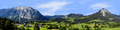 Alpine Mountain Valley Bavaria left