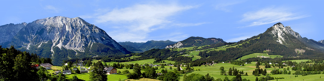Alpine Mountain Valley Bavaria left