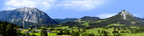 Alpine Mountain Valley Bavaria left