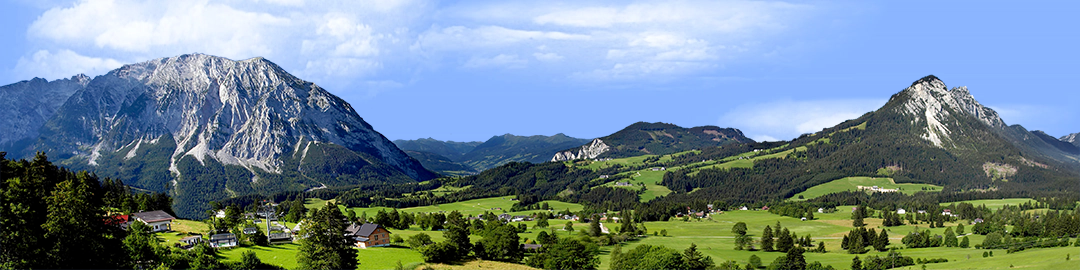Alpine Mountain Valley Bavaria left