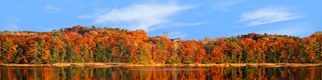 Autumn Reflections In New England Continuous