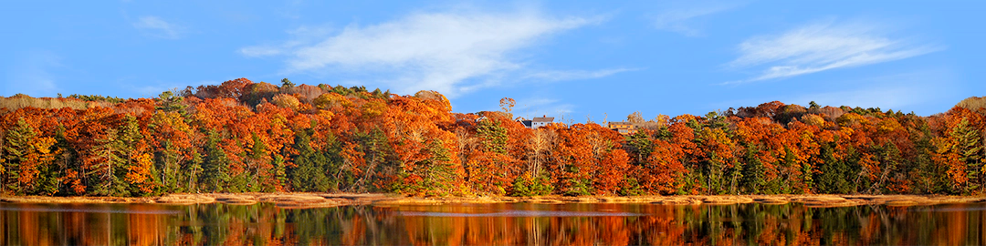 Autumn Reflections In New England Continuous