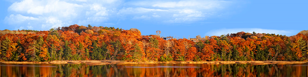 Autumn Reflections In New England Continuous