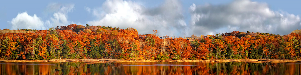 Autumn Reflections In New England Continuous