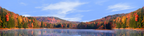 Autumn in Chapman State Park Pennsylvania center repeatable