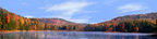 Autumn in Chapman State Park Pennsylvania right