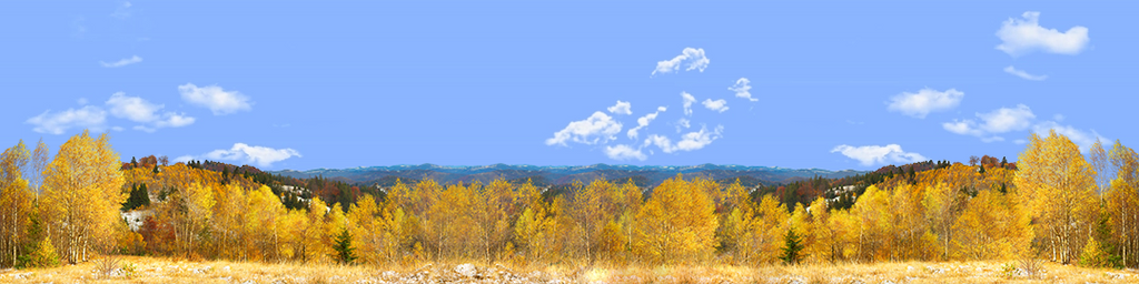 Autums Sokolski Mountains Poland