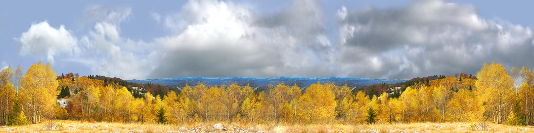 Autums Sokolski Mountains Poland