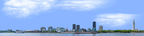 Baton Rouge Skyline right with water