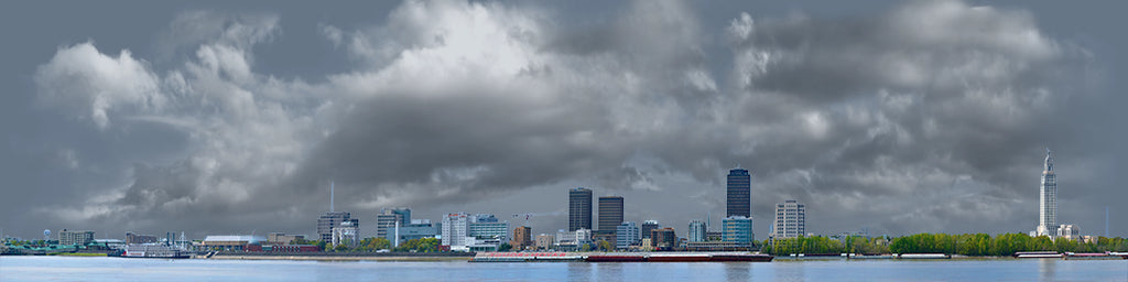 Baton Rouge Skyline right with water