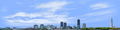 Baton Rouge Skyline right no water