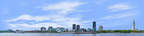 Baton Rouge Skyline right with water