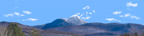 Camel Hump Mountain Vermont with Snow left