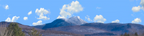 Camel Hump Mountain Vermont with Snow left