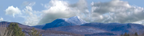 Camel Hump Mountain Vermont with Snow left
