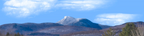 Camel Hump Mountain Vermont with Snow right
