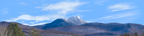 Camel Hump Mountain Vermont with Snow left