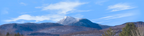Camel Hump Mountain Vermont with Snow right
