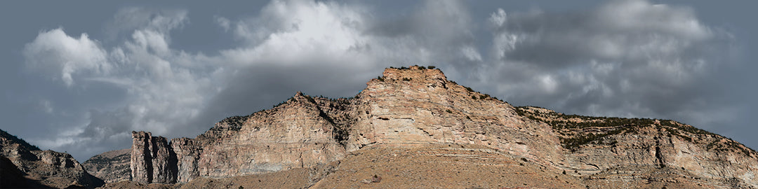 Castle Gate Utah From The South Tall left