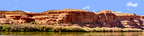 Colorado River Red Rock Cliffs Moab left