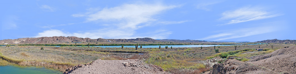 Colorad River Desert and Mountains left