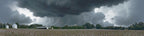 Cotton Fields Tennessee with Buildings left