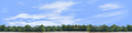 Cotton Fields with Treeline center repeatable