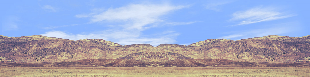 Death Valley Mountain Vista Center Continuous