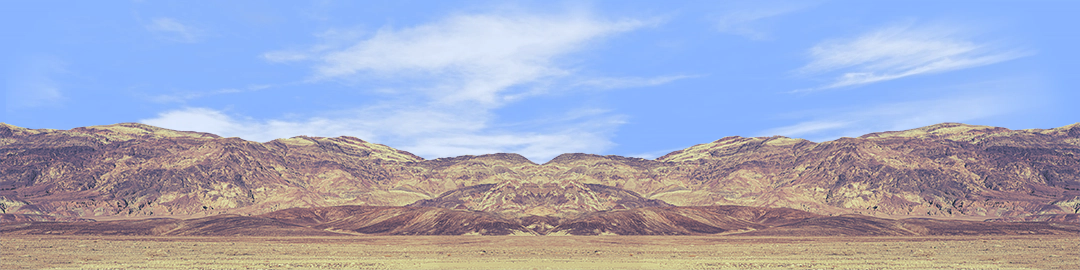Death Valley Mountain Vista Center Continuous