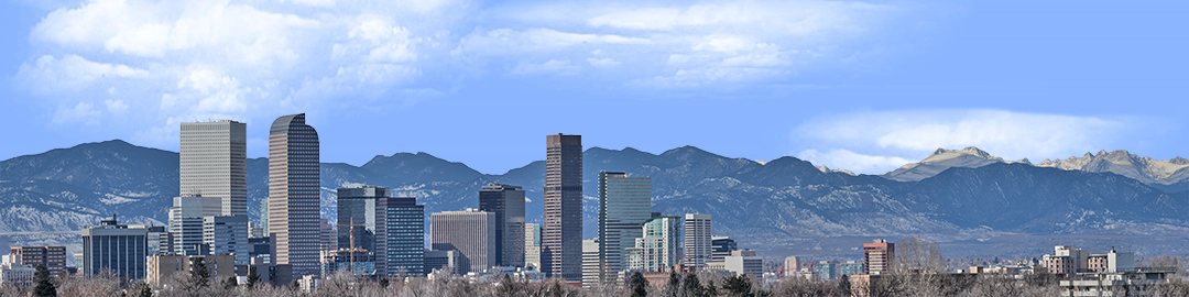 Denver from East Late Fall left