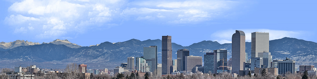 Denver from East Late Fall right