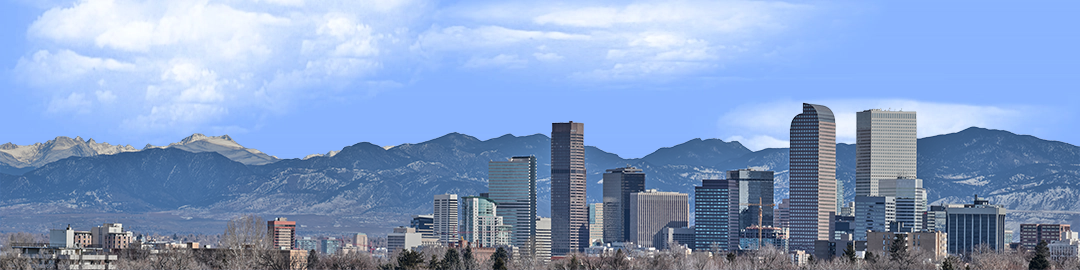Denver from East Late Fall right