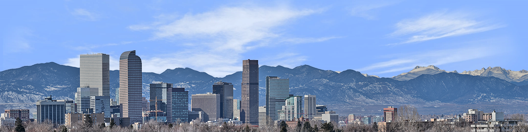 Denver from East Late Fall left