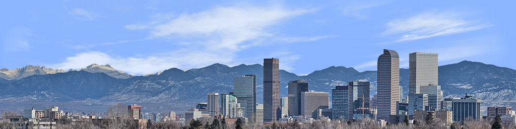Denver from East Late Fall right