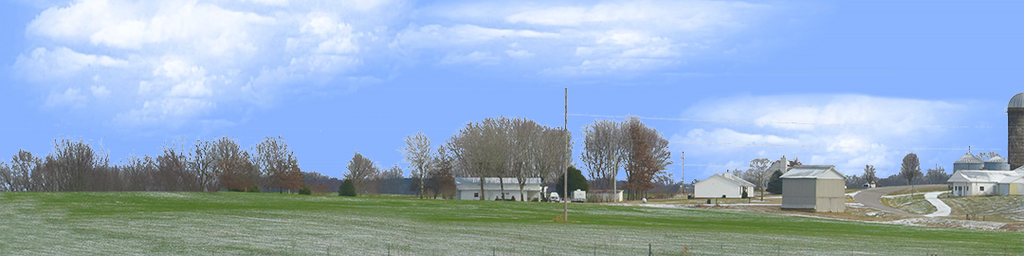 Farm in Bowling Green in Winter part 1
