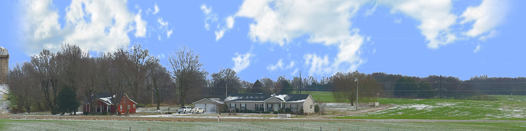 Farm in Bowling Green in Winter part 2