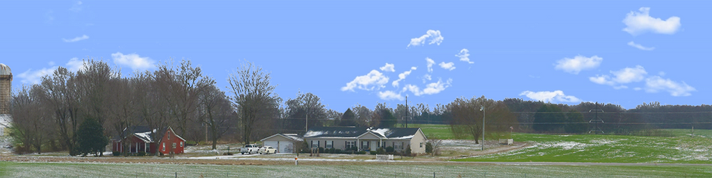 Farm in Bowling Green in Winter part 2