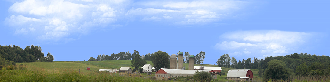 Farm with Red Barn Virginia right