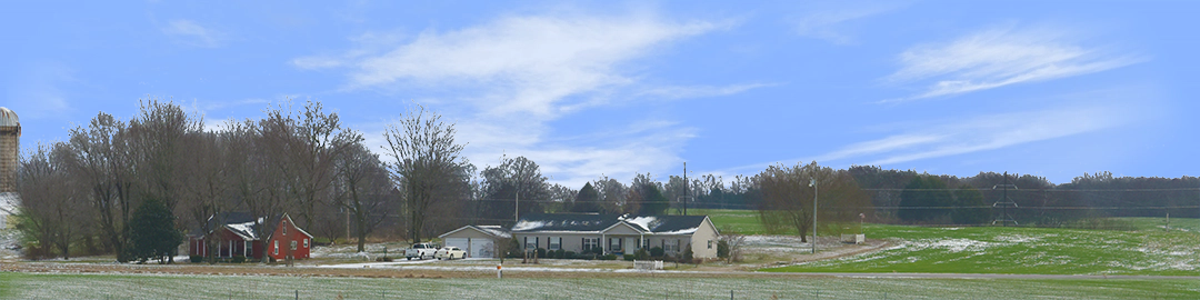 Farm in Bowling Green in Winter part 2
