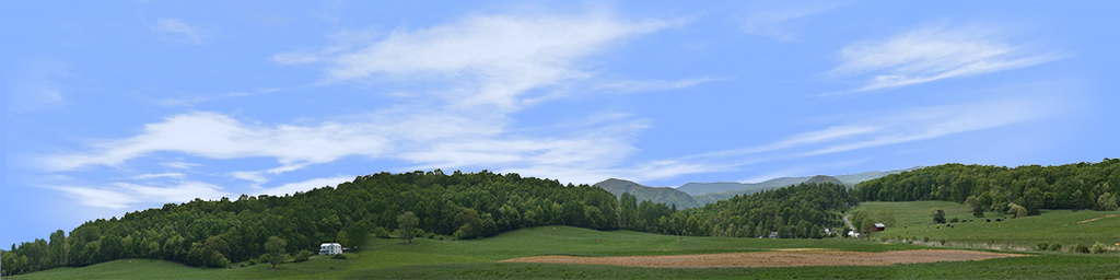 Farm in Viginia Blue Ridge Mountains left