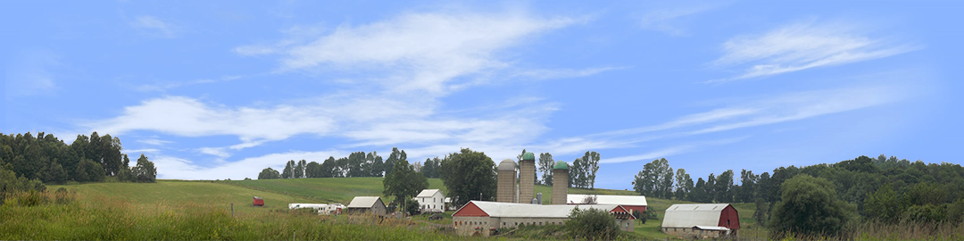 Farm with Red Barn Virginia right
