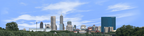 Indianapolis Skyline from the West no River