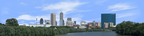 Indianapolis Skyline from the West with River