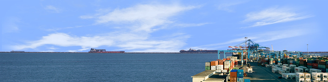 Intermodal Seaport From End