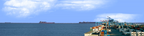 Intermodal Seaport From End