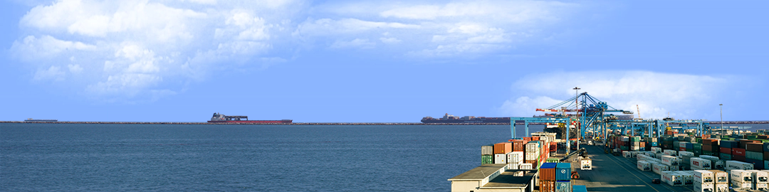 Intermodal Seaport From End